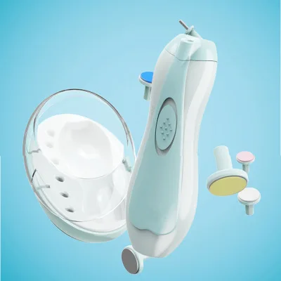Electric Baby Nail Trimmer Baby Scissors Babies Nail Care Safe Nail Clipper Cutter For Kids Newbron Nail Trimmer Manicure Set