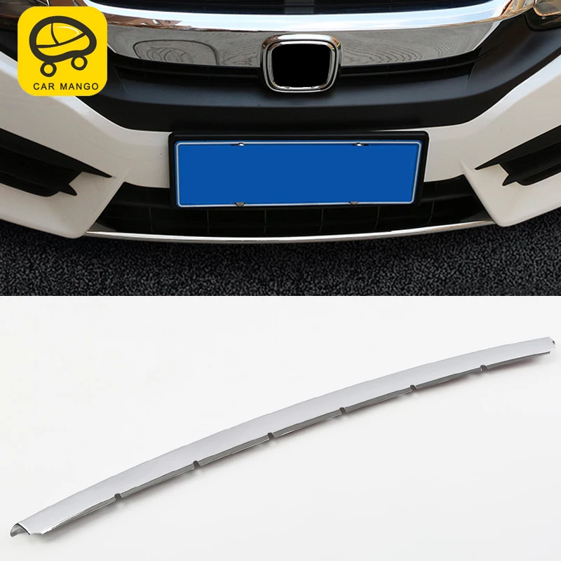Автомобиль Man Go для honda civic 10th 2016-2018 авто-Стайлинг передний бампер накладка