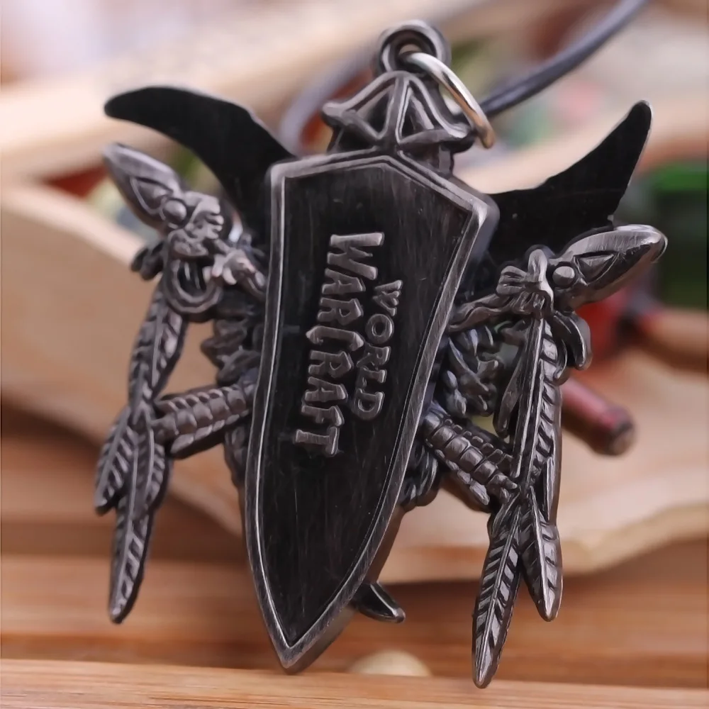 VEIA Joyas хит игра Warcraft сплав подвески ожерелье готический Ночной эльф значок