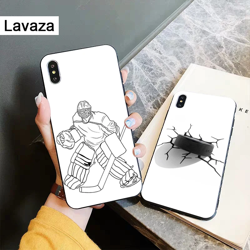 T hockey sport Силиконовый чехол для iPhone 5 5S 6 6S Plus 7 8 11 Pro X XS Max XR|Бамперы| |