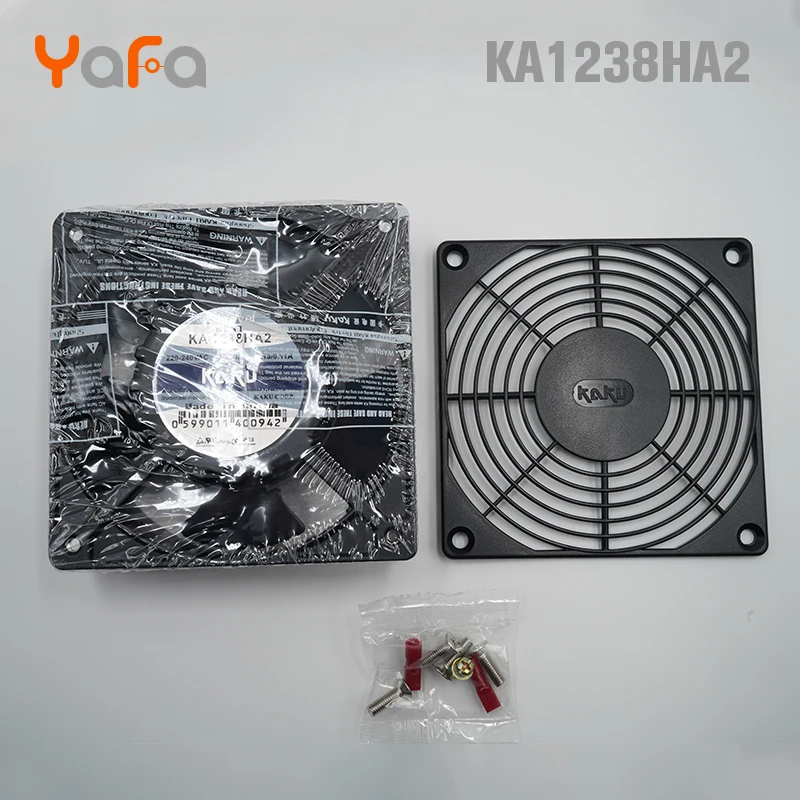 KA1238HA2 lead wire type original KAKU 220V 0.13A metal blade fan waterproof and high temperature resistant axial | Бытовая техника