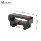 Охотничья тактическая черная Тактическая Винтовка алюминиевый Слинг поворотный крюк крепление для 20 мм Пикатинни Вивер рельсовый адаптер