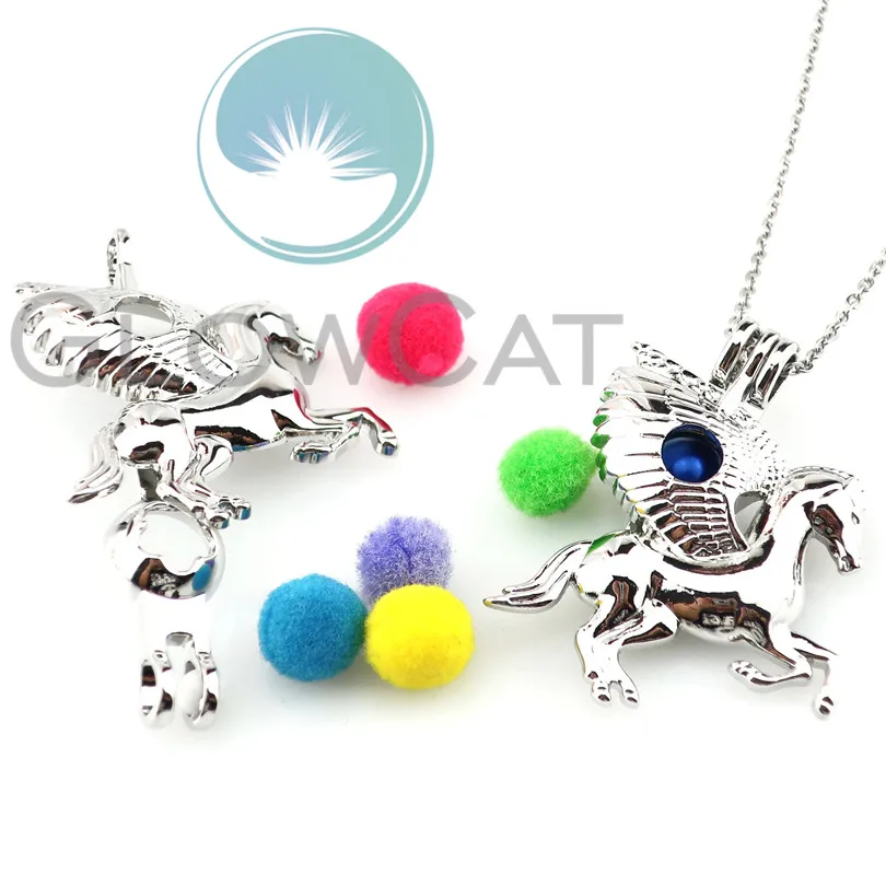 Пегас ожерелье с пегасом светится в темноте 2 Цвета световой Шарм Подвеска чокер