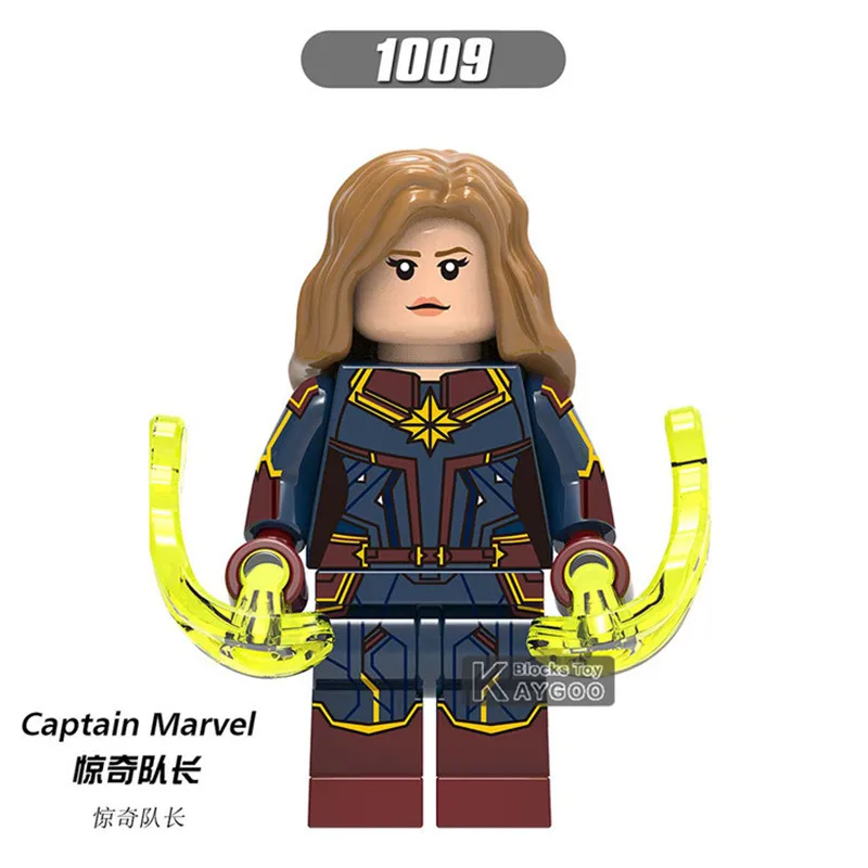 Одиночная продажа Марвел Капитан Мстители 4 Legoingly Новые Супер Герои Америка