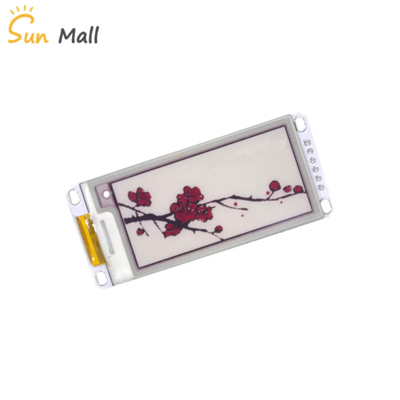 

2.13 inch e-Paper Module 212*104 E-Ink Display Screen SPI Wide Viewing Angle Supports Partial Refresh