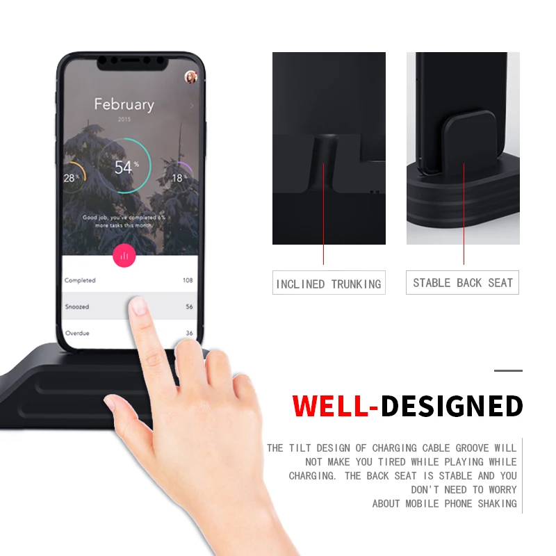 Часы с гребнем аксессуары для Apple watch band 4 3 5 iwatch ремешок Airpods Iphone X 8 7 6 силиконовая зарядная станция
