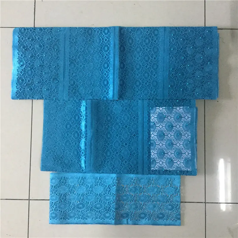 Нигерийский желтый головной убор aso oke с бусинами Африканский sheadtie gele женский для