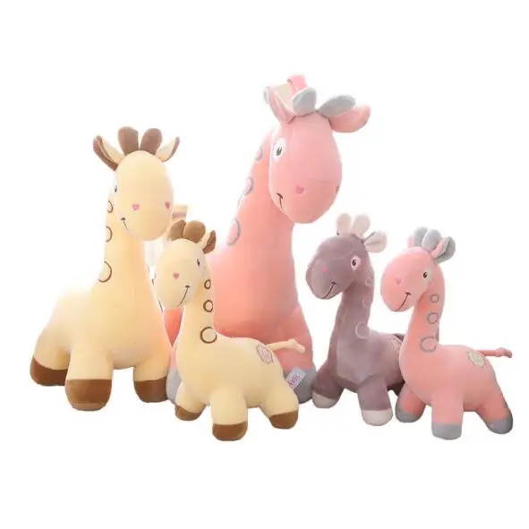 2019 new baby deer plush giraffe doll large Stuffe Animals child birthday gift DROP SHIPPING | Игрушки и хобби