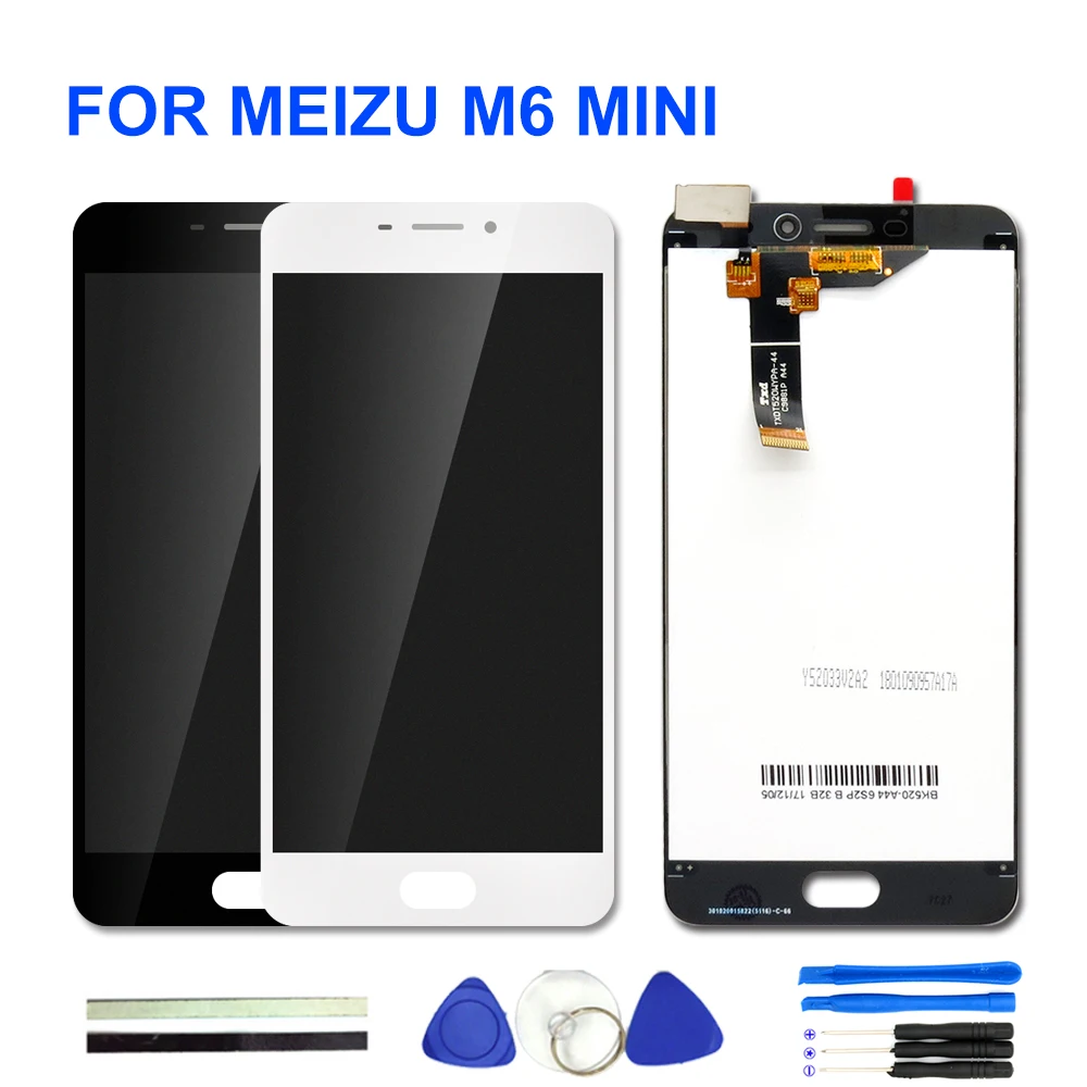 for meizu m6 m711h m711m m711q lcd display touch screen 5 2 digitizer assembly replacement for meizu m6 mini mobile phone free global shipping