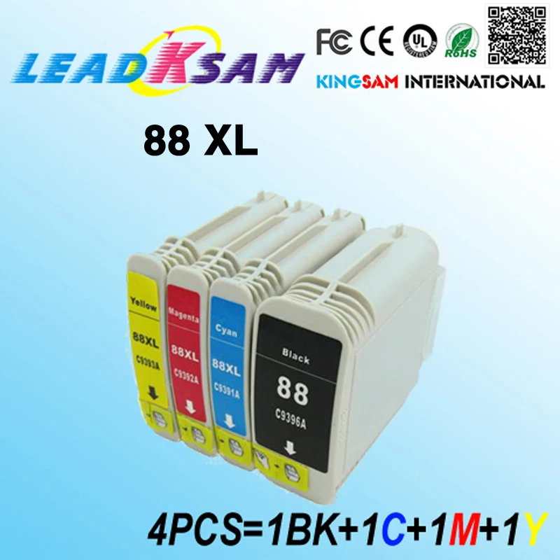 Картридж с чернилами 88XL совместим заменой для hp88 88 L7590 L7650 L7680 L7681 L7700 L7750 L7780 K550/ K5400 |