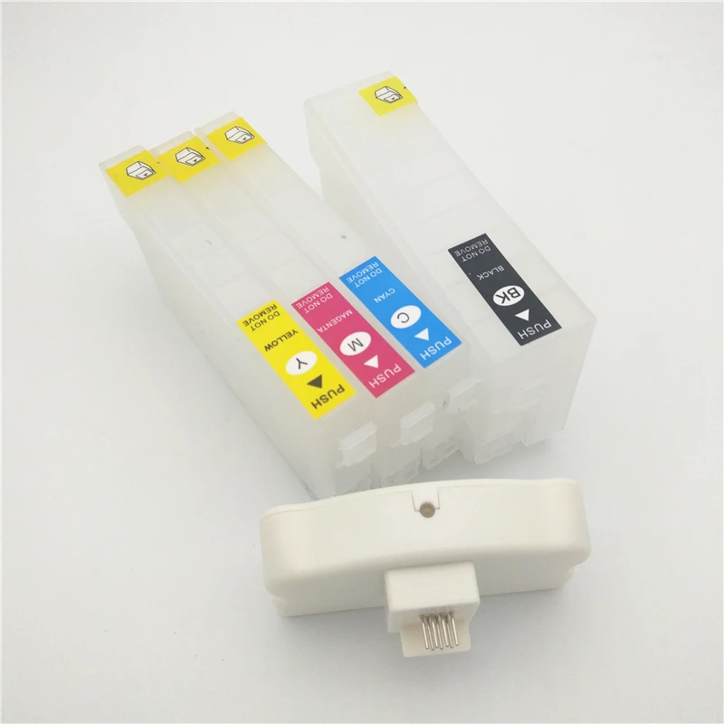 Многоразовый чернильный картридж Vilaxh T35 T35XL + сброс чипов для принтера Epson T3591
