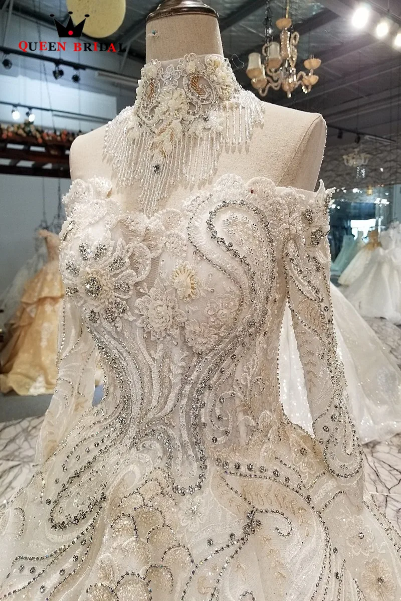 Свадебное платье с вырезом лодочкой vestido de casamento 2019 цвета слоновой кости