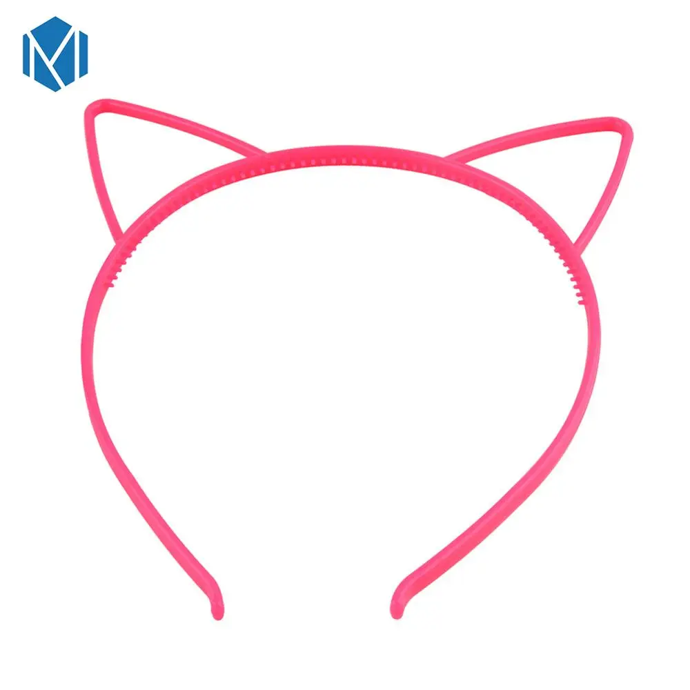 cat 2 Милые детские Мультяшные повязки для волос, сексуальные кошачьи ушки, повязки на голову для девочек, головные уборы, обруч для волос для женщин, вечерние аксессуары для волос - Цвет: cat 2