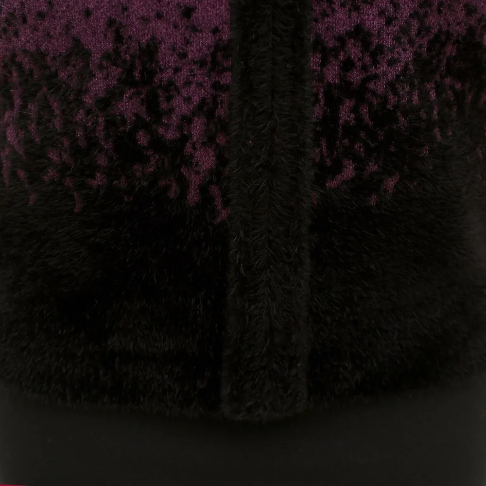 ASLTW High Quality Sweater For Women New Long Sleeve Cashmere Female Cardigan Mohair Turn Down Collar Plus Size Jacket |