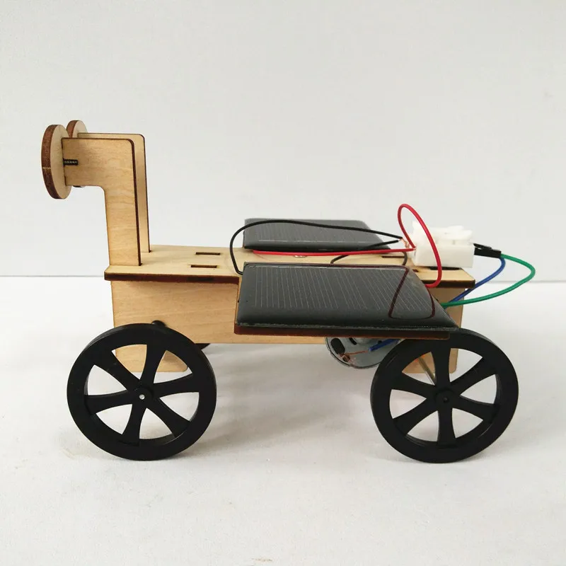 Happyxuan DIY эксперимент на солнечной батарее автомобиль в комплекте научный