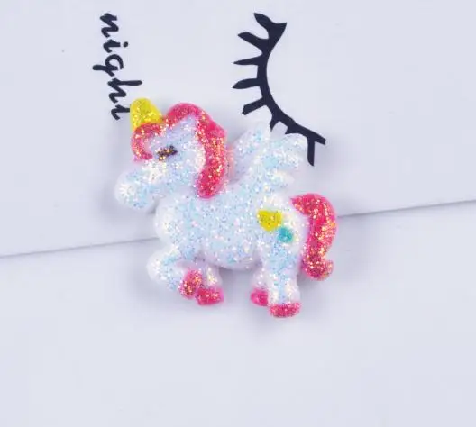 3style Kawaii Trendy Small handicraft 100pcs Flatback Resin unicorn DIY decoration Center Crafts resin Scrapbooking materials | Дом и сад