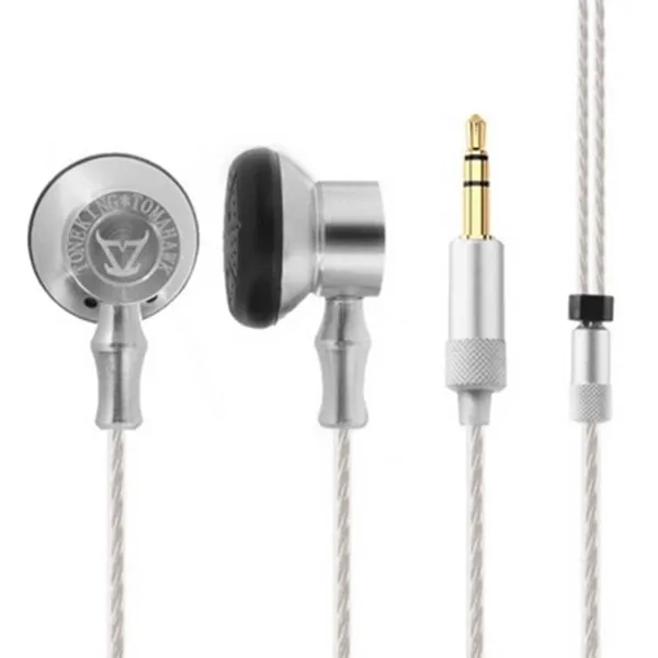 MusicMaker TONEKING MrZ Tomahawk наушники в ухо HIFI вкладыши Fever наушники топ звук как MX985/MX980 E282/888 - Цвет: Silver no zircon