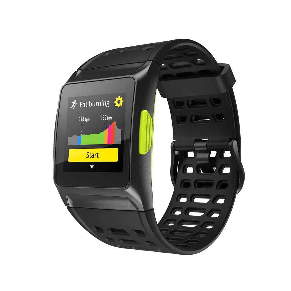 Makibes BR1 gps Смарт часы Bluetooth Strava HRV+ ECG IP67 Водонепроницаемый 1," ips цветной экран 17 видов спорта Фитнес часы для мужчин