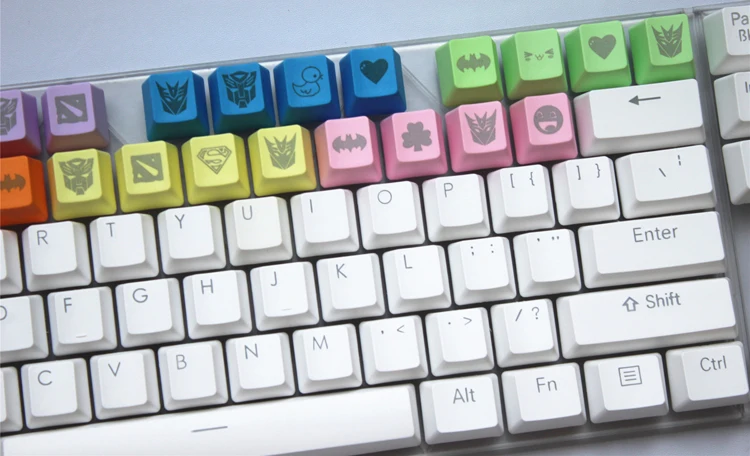 29 шт./компл. OEM R4 ключ Кепки PBT красочный лазер резьба личность ключ Кепки более Цвет несколько узоров