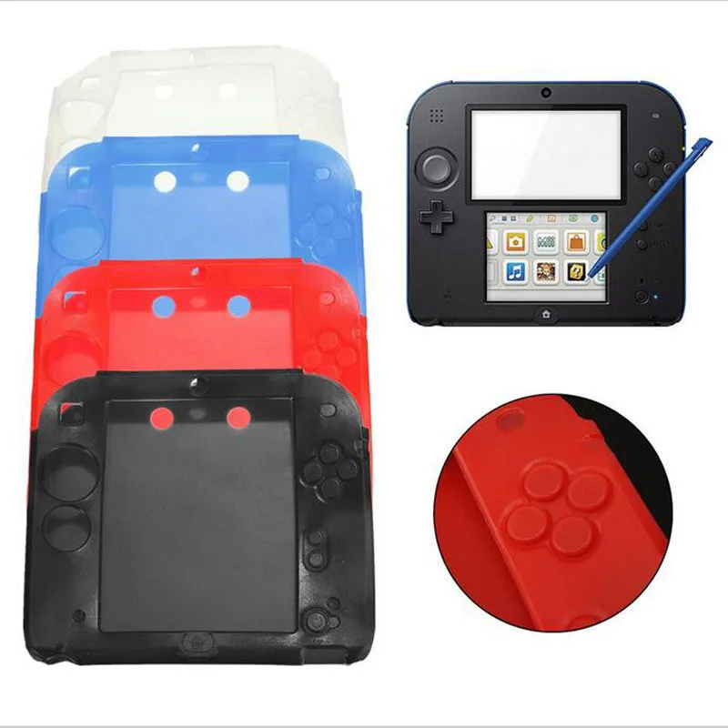 Сверхтонкий Мягкий чехол из силиконового геля защитный Чехол Для Nintendo 2DS игровой