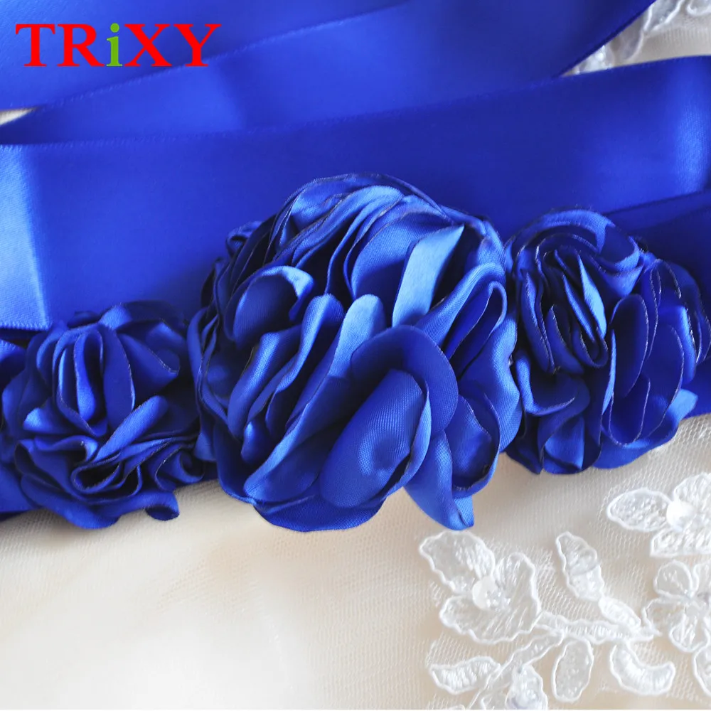 TRiXY S226 очаровательные украшения пояс цветок свадебные аксессуары свадебное