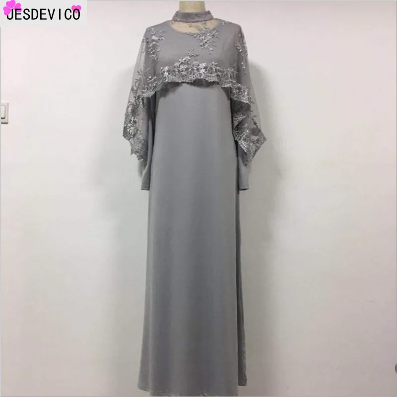 Новый комплект одежды из 2 предметов платье абайя Дубай Турция ислам вышивка шаль