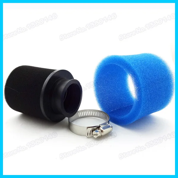 Синий воздушный фильтр из пеноматериала для питбайка 42 мм 110 куб. См 125 140 150