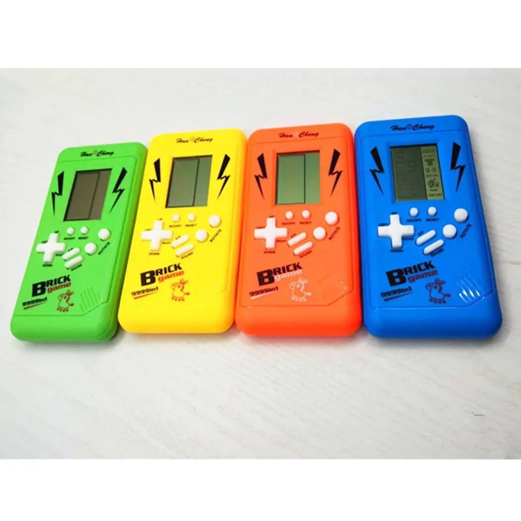 Классический тетрис ЖК электронный Забавный конструктор&gt 3 лет ручной 2