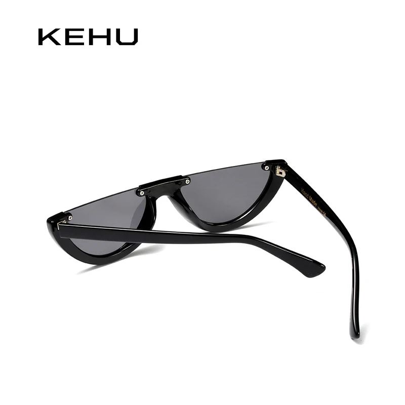 Солнцезащитные очки KEHU Полуободковые модные Роскошные декоративные кошачий