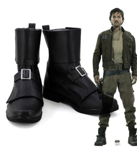 Обувь для костюмированной вечеринки Rogue One A Star Wars Story Cassian Andor Ботинки Аксессуары