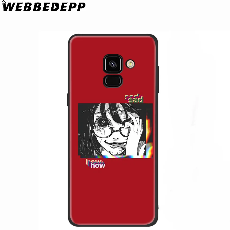 WEBBEDEPP Aesthetic David Girl Flower Silicone Case for Samsung Galaxy A3 A5 A6 A7 A8 A9 A10 A20 A30 A40 A50 A70 M10 M20 M30 |
