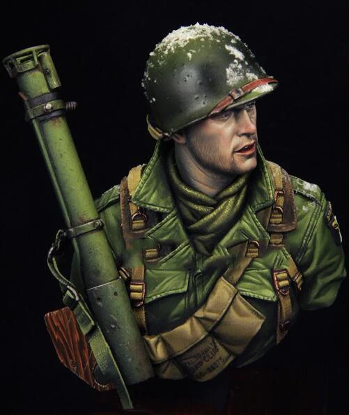 1/10 резиновый бюст строительный комплект легкая компания бастонг 1944 | Игрушки и