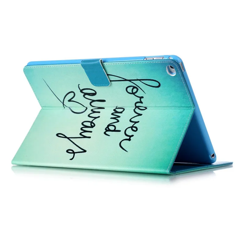 Популярный чехол из искусственной кожи с узором и отделениями для карт Apple iPad Air 2