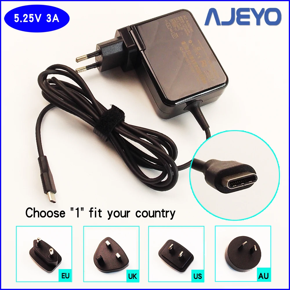 Адаптер питания AJEYO 5 25 в 3 А для OnePlus 2 Asus Zen AiO Tablet Nextbit Robin Sony Xpera Z5|ac power adapter charger|ac