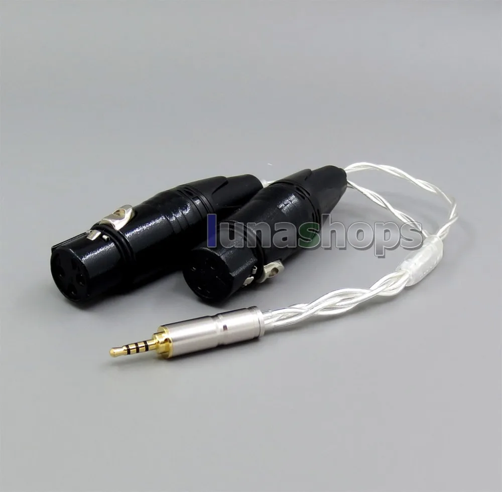 Защитный кабель LN006055 из чистого серебра 2 5 мм TRRS на XLR Female для Astell & Kern AK240 AK380 AK320 DP