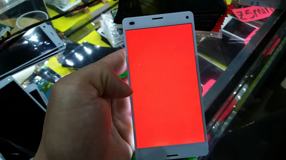 CXHKRR оригинальное качество ЖК-дисплей стеклянная панель для Sony Xperia Z3 Mini D5803 D5833