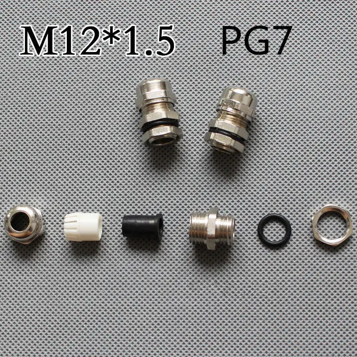 4 шт./лот CT048 PG7 никелированный медный Соединительный латунный металлический