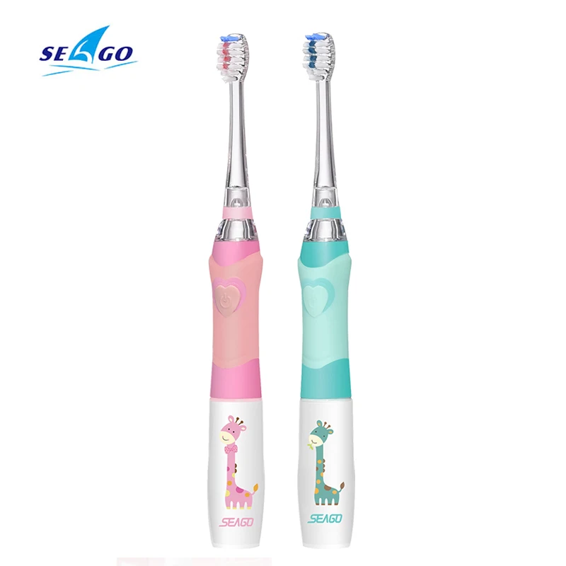 1 шт. детская Электрическая зубная щётка со светодиодной