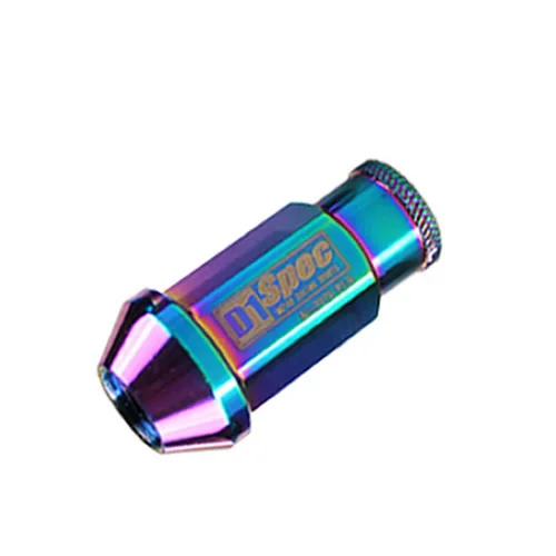 RASTP 20 шт. D1 Spe производительность Гоночные Колесные гайки винт M12x1.5/1,25 длина 50 мм алюминиевый Универсальный RS-LN007 - Название цвета: Neo