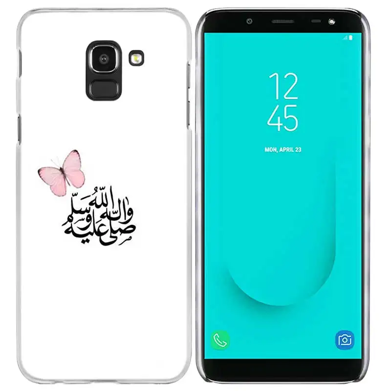 01 Жесткий пластиковый чехол для samsung Galaxy J2 J3 J4 J5 J6 J7 J8 Prime Plus мусульманский ислам бисмилла - Цвет: 01