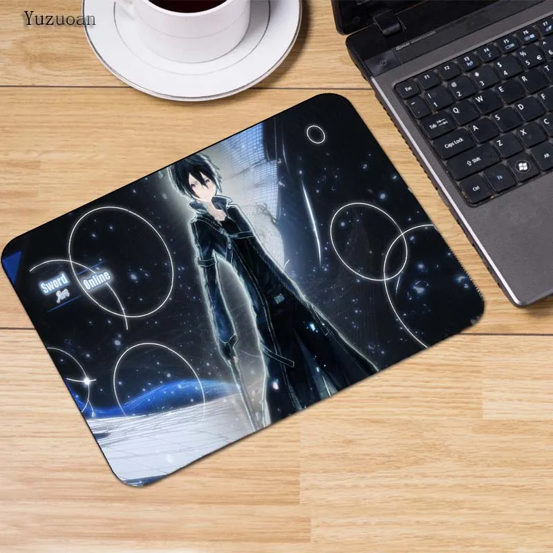 Yuzuoan sword art online sao компьютерная коврик для мыши коврики украшения рабочего стола