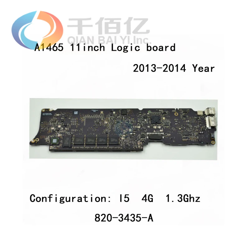 Логическая плата A1465 для MacBook Air 11 i5 1 3 Ghz/1 7 Ghz 4 GB/8G 2013-2014 год 820-3435-A 820-3435-B | Компьютеры