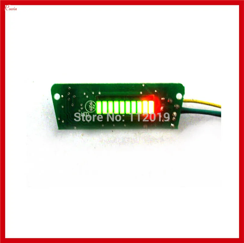 Новый 5 шт./лот мотоцикл уровня топлива Весы метр Дисплей LED мазута llevel индикатор |