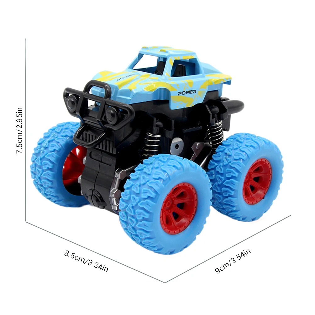 1 шт. 4WD мини инерционный вращающийся автомобиль игрушки Дети четырехколесный