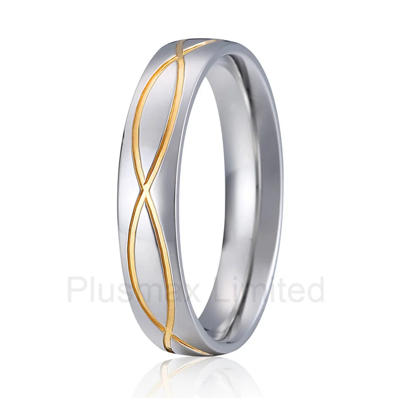 

high quality Best China factory vintage jewelry gold color elegent pattern wedding band finger rings