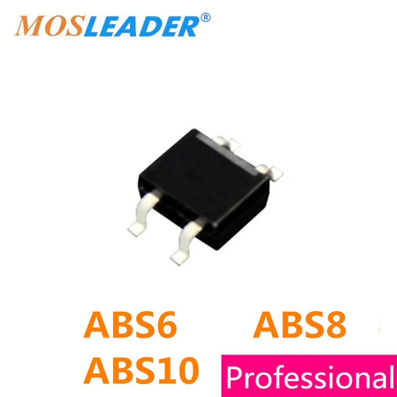 Mosleader ABS6 ABS8 ABS10 SOP4 5000 шт. 1A 600 В 800 в 1000 1 кВ сделано Китае высокое качество|Запасные