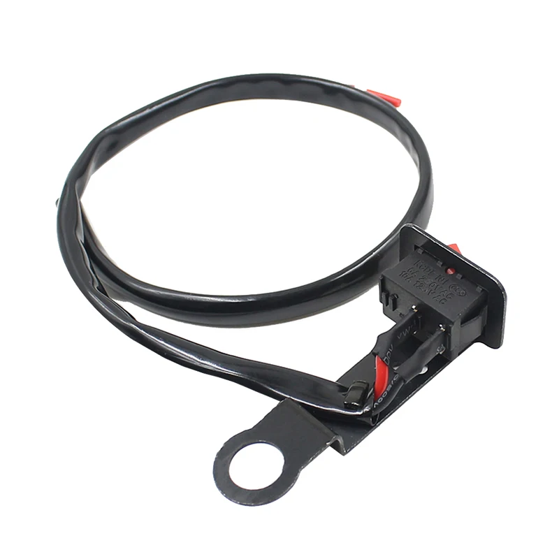 Переключатель налобного фонаря с фиксированным жгутом проводов для