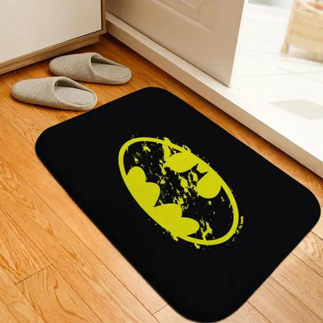 Коврик для ванной Hero Batman коврик с принтом туалетный коврик фланелевый нескользящий, для ванной коврик Впитывающий Коврик для ванной коврик 40x60 см на заказ - Цвет: 8