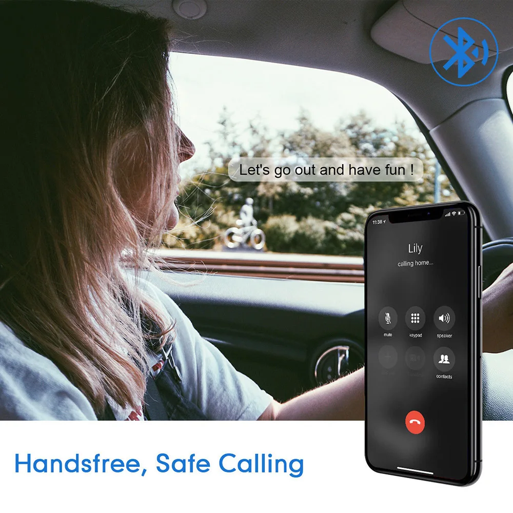 Автомобильное радио MP3 Bluetooth плеер Hands Freer плагин карта FM с Chargerd телефон 1 Din музыка