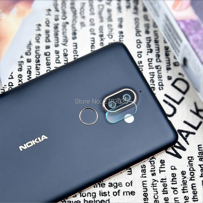 Для Nokia 7 Plus + TA 1046 1055 6 0 &quotПрозрачная ультратонкая Защитная пленка для объектива